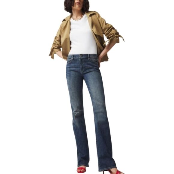 White House Black Market Slim Boot Jeans Size 6 - Picture 1 of 9